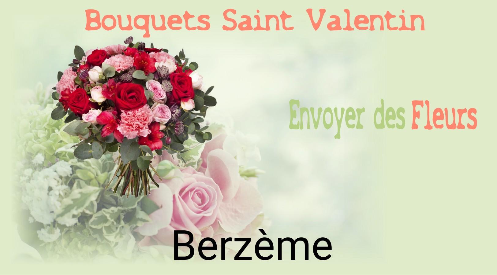 Roses de Saint-Valentin livrées à Berzème